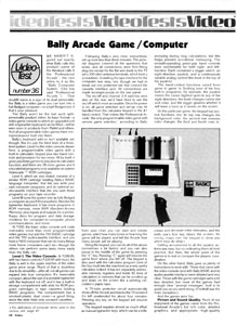 Bally Arcade Game / Computer